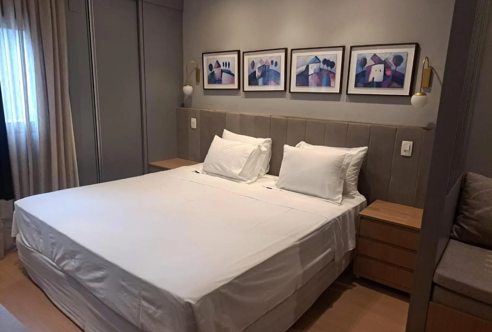 Get A Flat 506 Chacara Santo Antonio. Apartman São Paulo Brazília